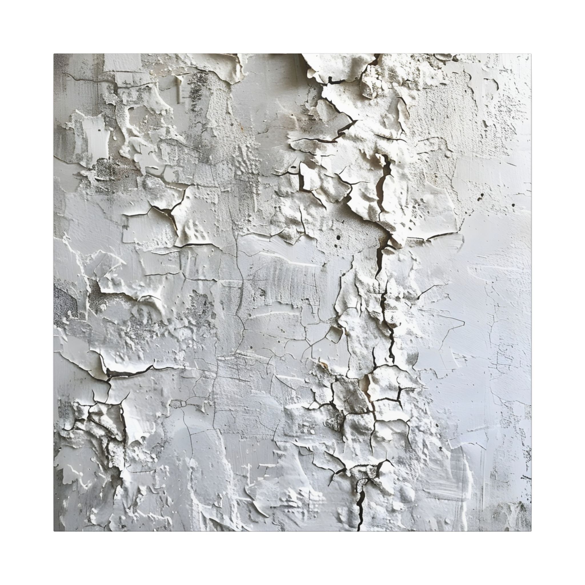 Textured White Peeling