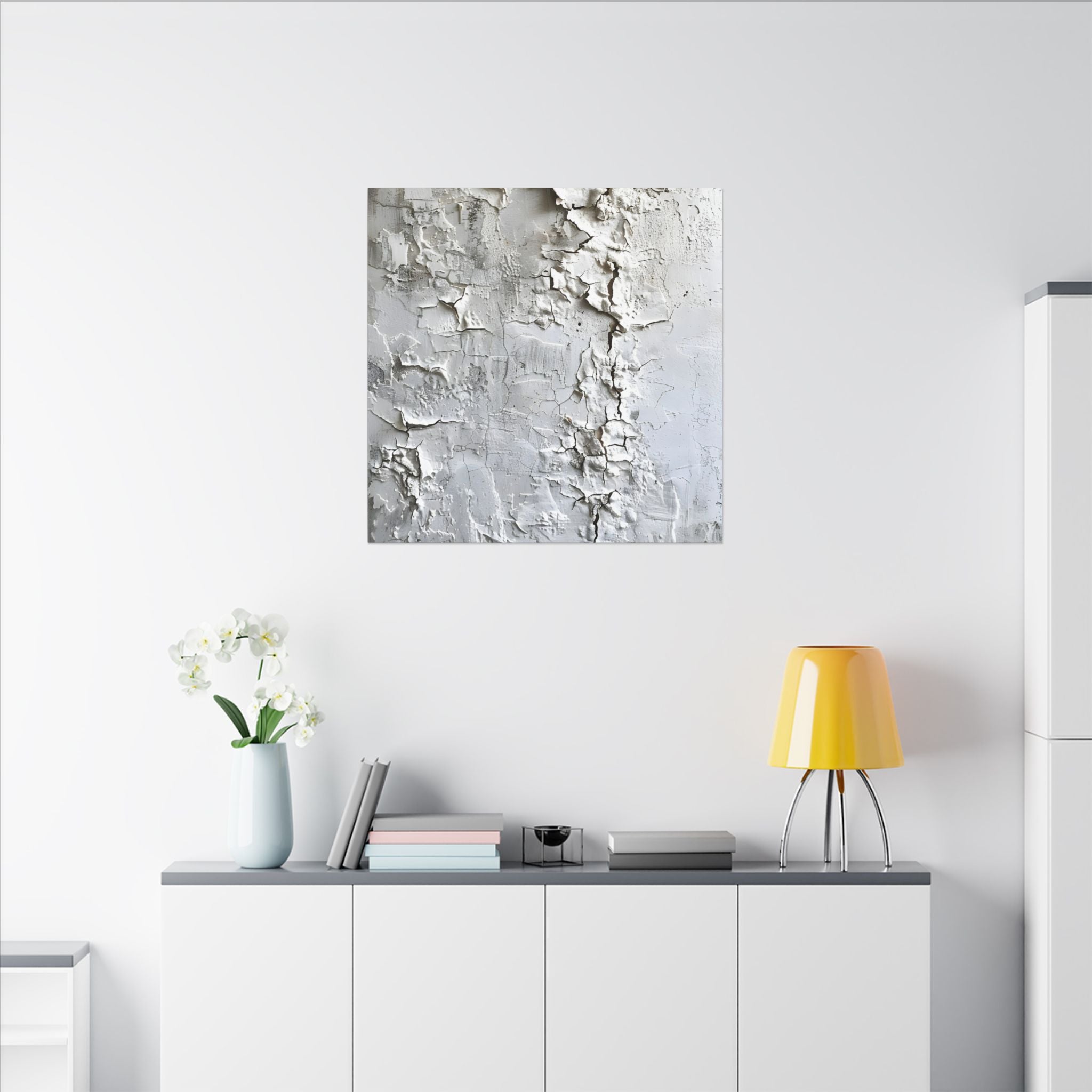 Textured White Peeling