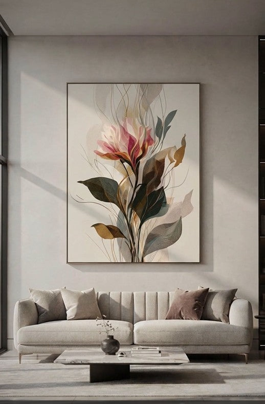 Pink & Earthtone Botanical