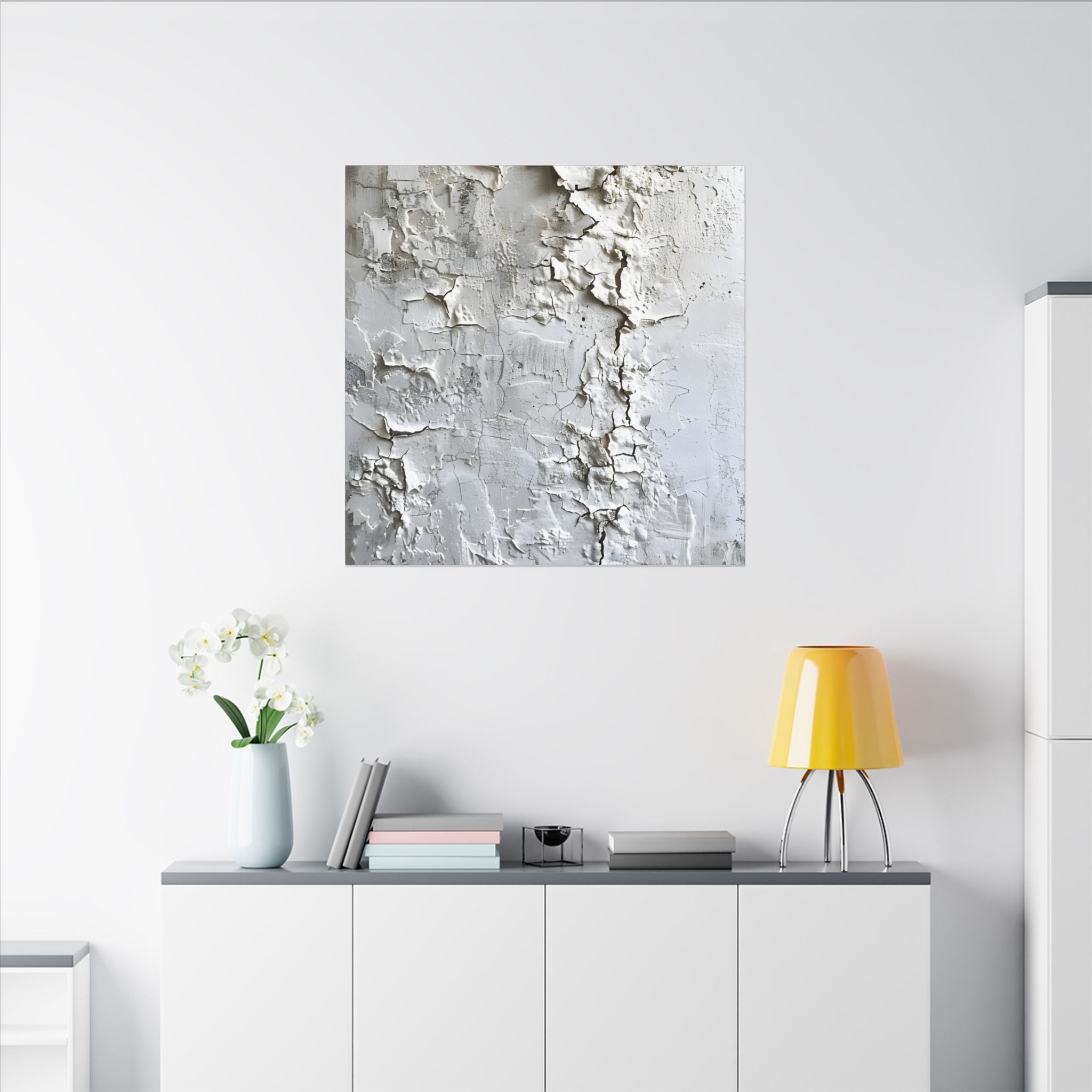 Textured White Peeling