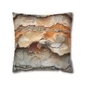 Rusty Bark Texture Decorative Pillowcase