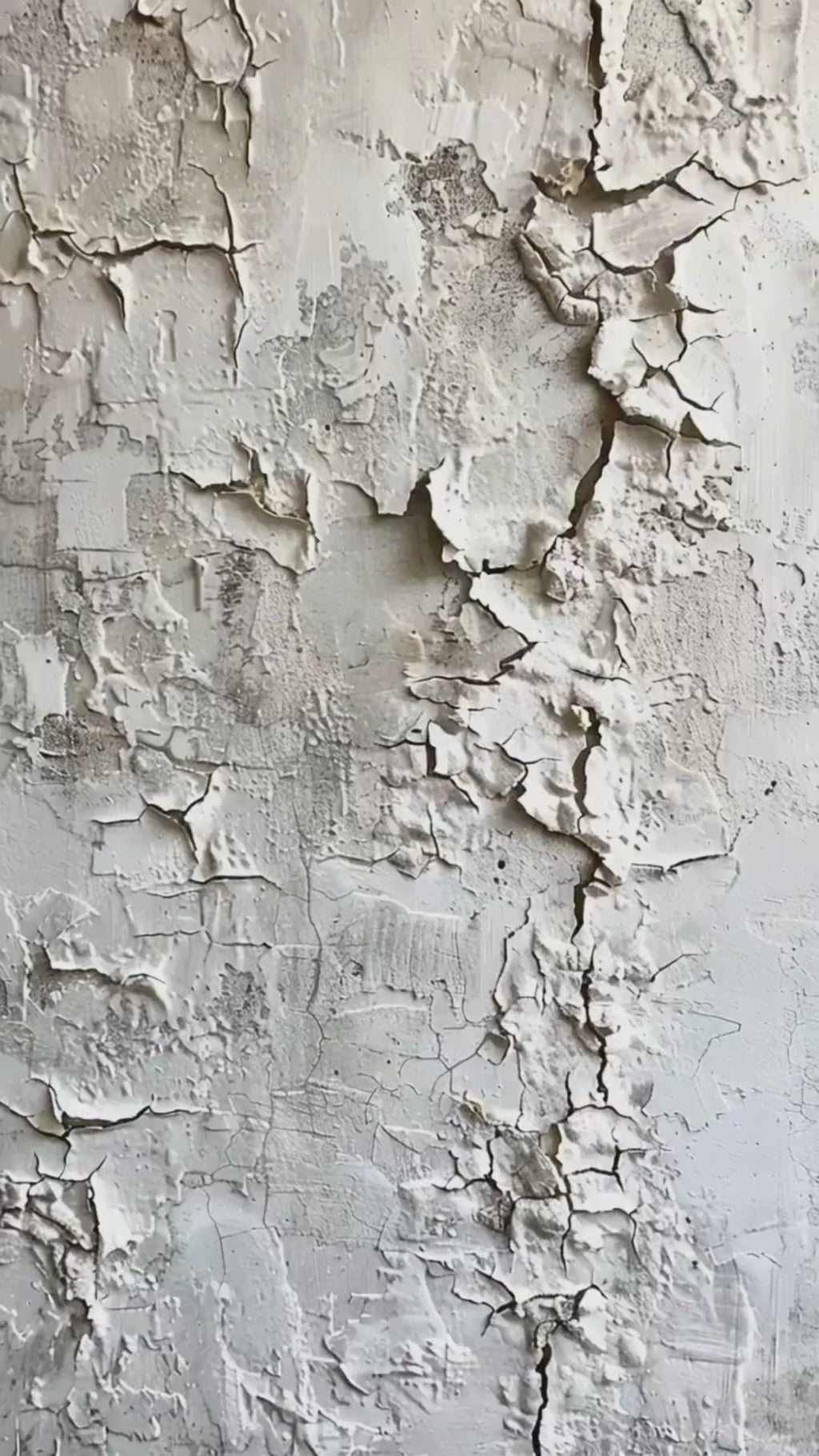 Textured White Peeling